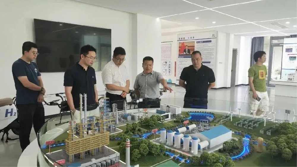 浙能集团白马湖实验室科研第一党支部书记祁志福一行来访交流合作
